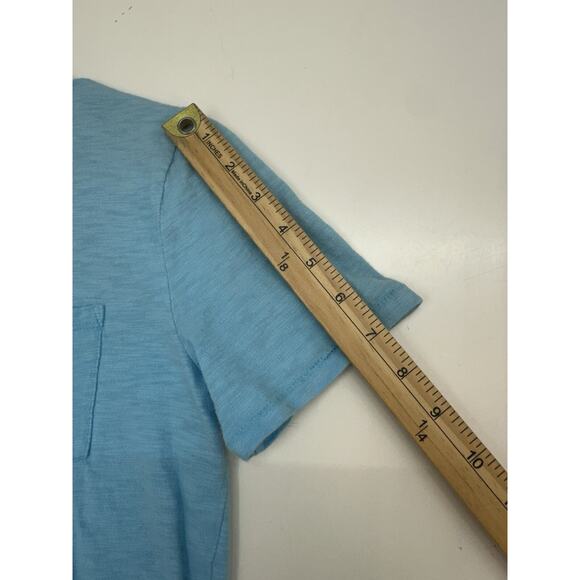 GAP Kids Childrens Shirt Size XL (12) Blue Short Sleeve Pocket Tee - Picture 9 of 11